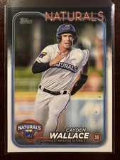 2024 Topps Pro Debut #PD-24 Cayden Wallace - Naturals/Royals