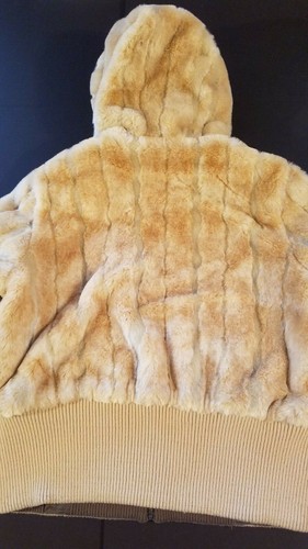ECKOred Outerwear Fur Jacket With Fur Hood - Women's Size X large - Picture 11 of 12
