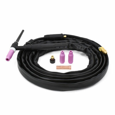 WIG-Schweißpistole 150A AC/DC Lift-Arc Luftkühlung WP17V 4m Euro-Stecker MIG250