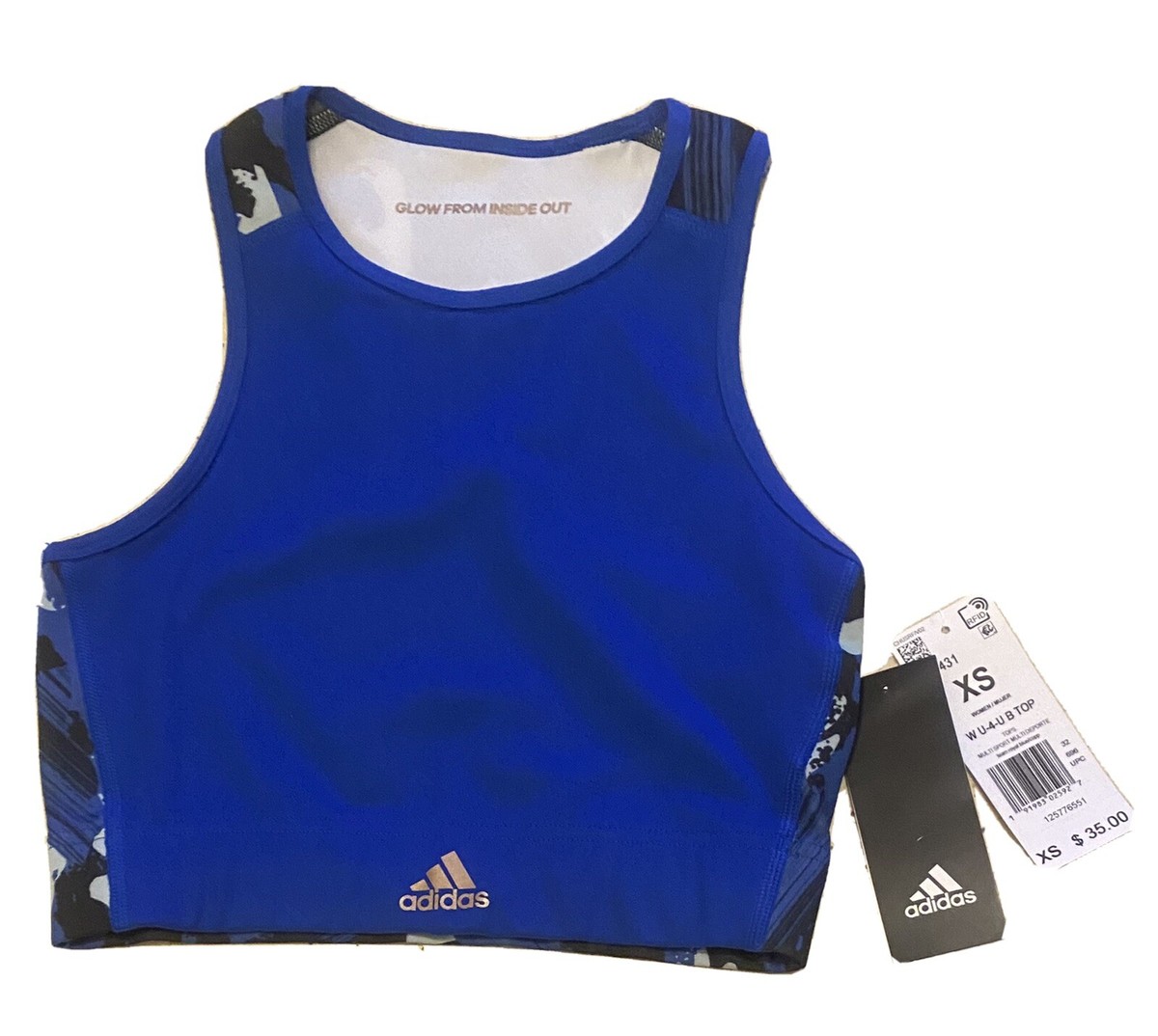 Adidas Zoe Saldana Collection Sports Bra X-Small XS Ladies | eBay
