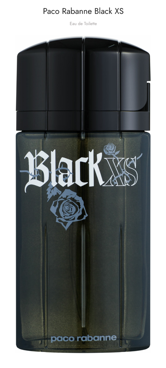 PACO RABANNE BLACK XS Eau de Toilette Spray Fragrance Parfum