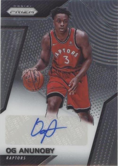 2017-18 Panini Prizm - Rookie Signatures OG Anunoby #RS-OG (AU, RC