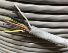 BELDEN 8691 060 25 Ft  6 Pair 18 AWG Unshielded Cable
