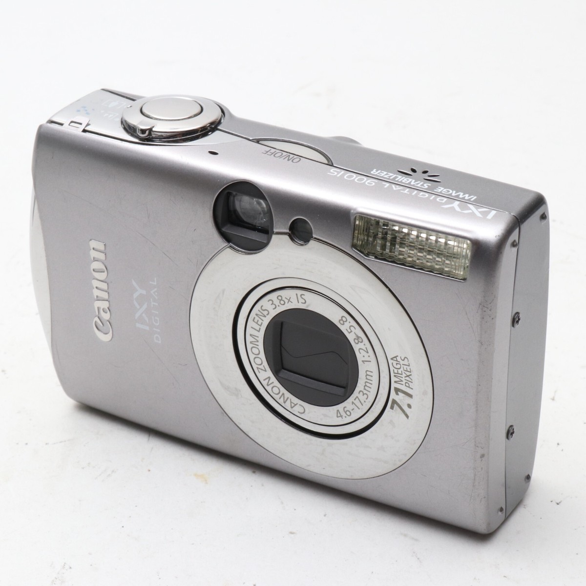 Exc+5]Canon IXY DIGITAL 900 IS 7.1MP Compact Digital Camera Silver
