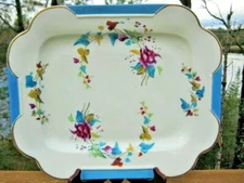 VINTAGE ART DECO PLATTER S B & SON C1930's PATTERN # 1646