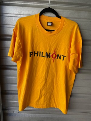 Vintage Philmont Scout Ranch Yellow T-Shirt Single Stitch Screen