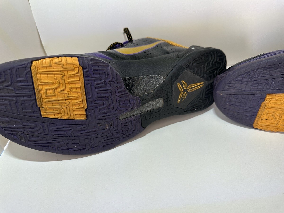 Size 10.5 - Nike Zoom Kobe 5 Lakers Away | eBay