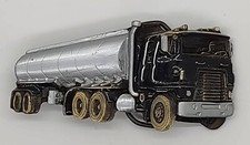 Vintage Semi Truck Belt Buckle