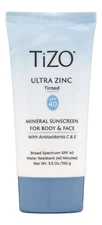 TIZO Ultra Zinc Tinted SPF 40 100 g. Sunscreen