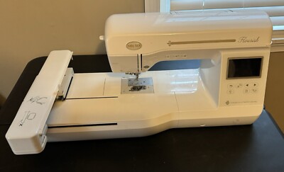 Babylock Flourish Embroidery Machine with Case and Accessories 