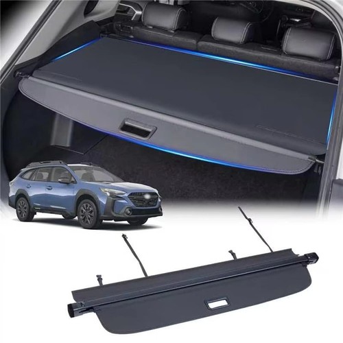 Cargo Cover Subaru Outback 2020 to 2025 Retractable Black Trunk Shielding Shade
