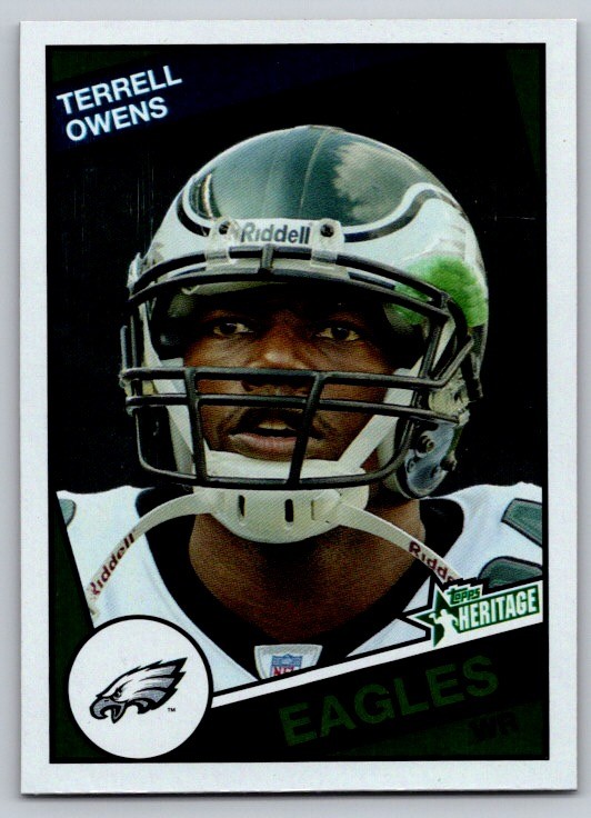 2005 Topps Heritage #THC36 Terrell Owens Foil