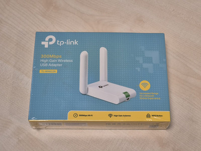 TP-LINK TL-WN822N WLAN Adapter 300 Mbps High Gain Mini USB Adapter