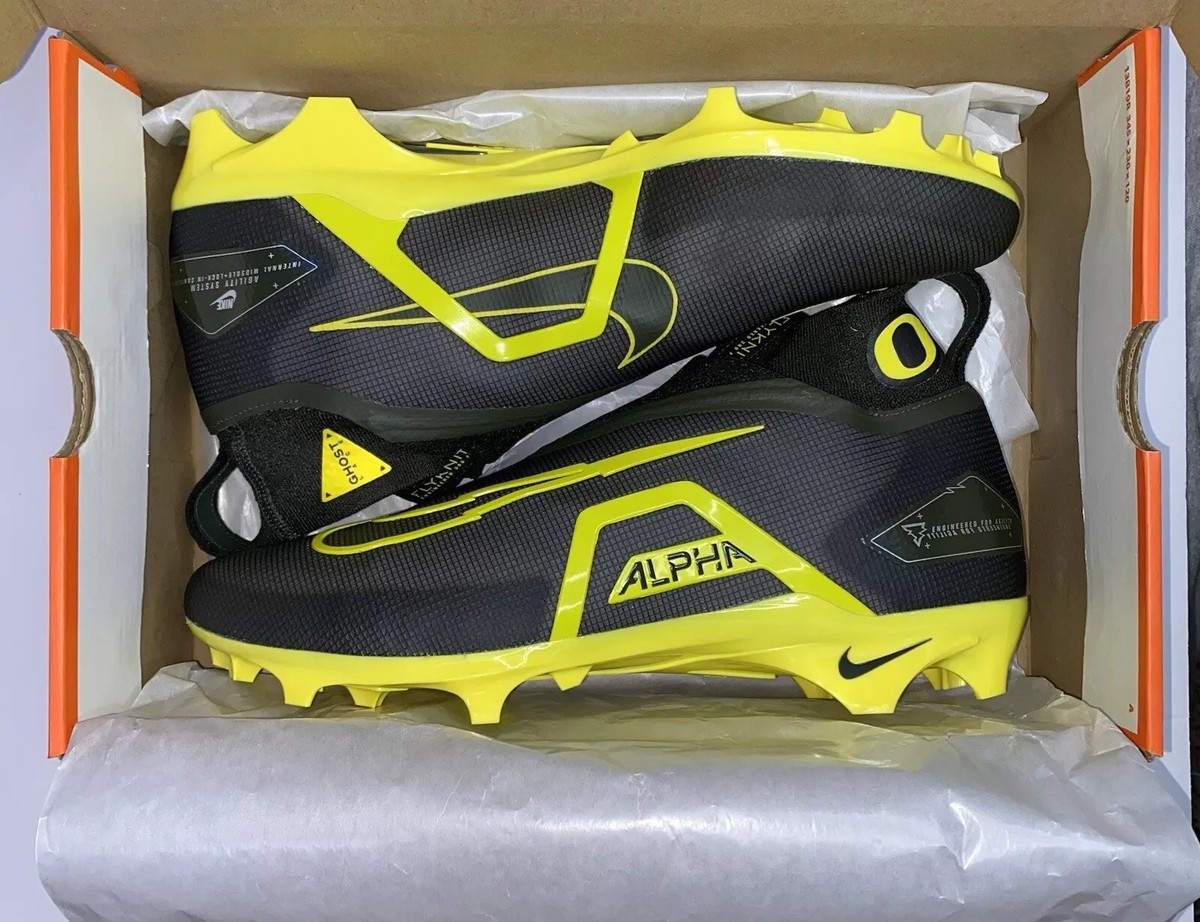 Nike Oregon Ducks Alpha Menace Elite 3 Team Issued Football Cleats Men\'s 16 W Nike Oregon Ducks Alpha Menace Elite 3 Team Issued Football  main image 2