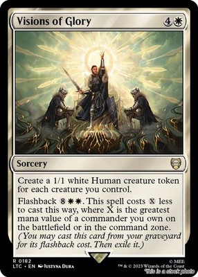 Magic the Gathering | Visions of Glory [LTC - 182]NM