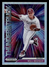 2021 Panini Prizm Draft Picks Thunderstruck #4 Will Bednar