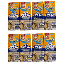 8 Pack Arm Hammer Pet Fresh Carpet Odor Eliminator Oxi Clean 16.3 oz