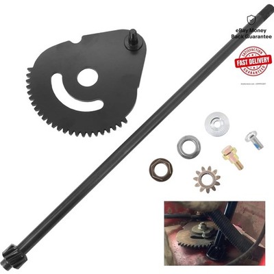 Lawn Mower Steering Shaft with Bushing & Gear Kit - Easy Installation Guaranteed