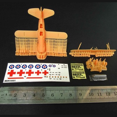 1/144 Curtiss SBC-4 Helldiver Complete Aircraft Kit Metallic Details MDR14451