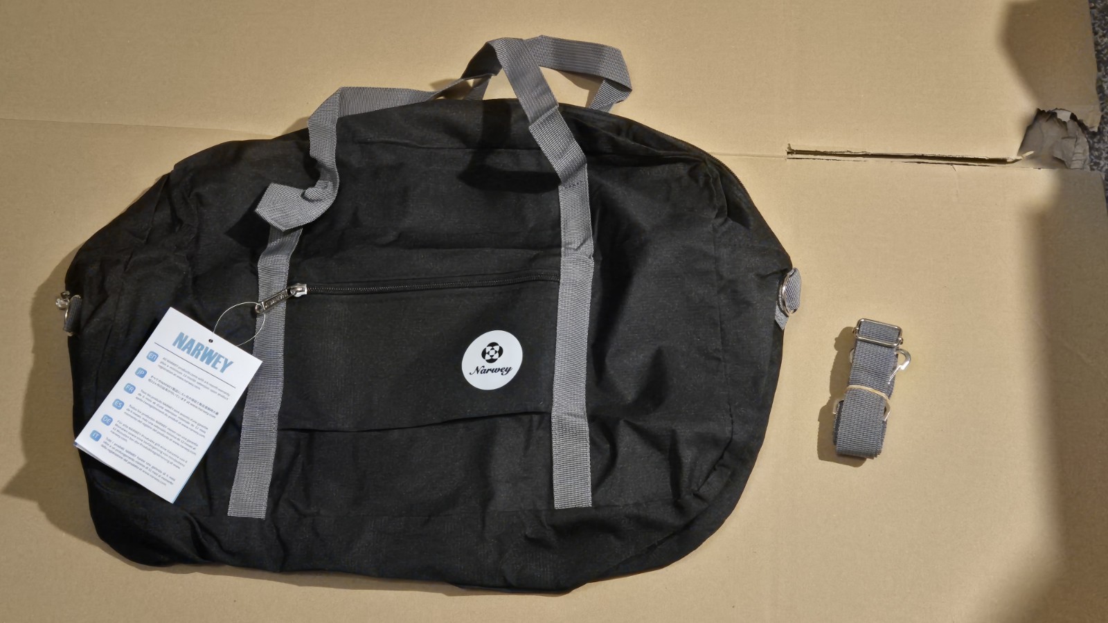 OFERTA NUEVO EQUIPAJE DE CABINA NARWEY BOLSA DE LONA VACACIONES RYAN AIR GIMNASIO BOXEO