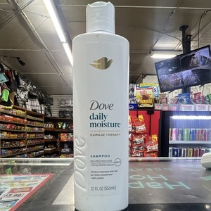 Dove Damage Therapy Daily Moisture Shampoo for Damaged Hair 12 fl oz