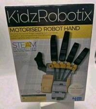 New KidzRobotix Motorized Robot Hand STEAM Powered Kids Building Toy Sealed
