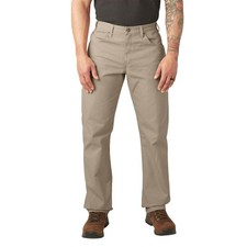 Dickies Relaxed-Fit Straight-Leg Carpenter Duck Jeans for Men - Rinsed Desert
