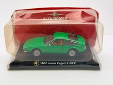 Alfa Romeo 1600 Junior Zagato Edicola 1/43 Verde 1972