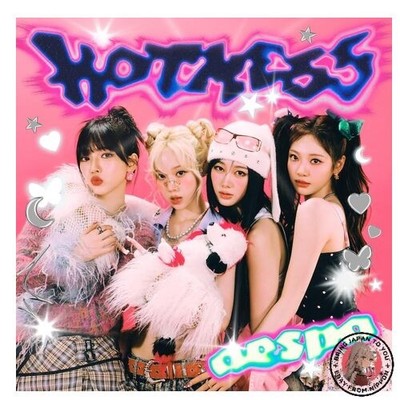 aespa Hot Mess Poster Ver. Music Release Collectible