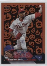 2023 Topps Update Jack-O'-Lantern Foil Gregory Soto #US252 15t1