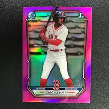 2026 Bowman Chrome Prospect Enddy Azocar 1st Fuchsia Refractor /199 Red Sox
