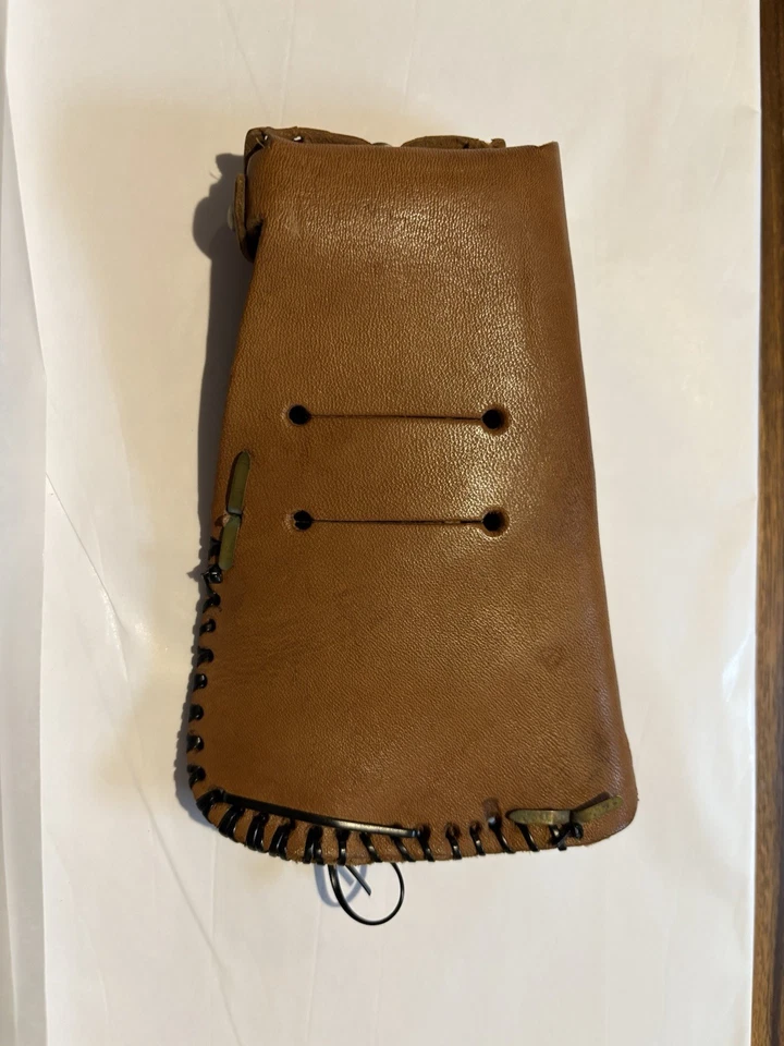 Funda de cuero vintage para cabeza de hacha Foto 2 de 4