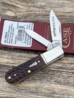CASE XX * 2026 BARLOW POCKET WORN MAHOGANY W/FLUTED BOLSTERS KNIFE KNIVES — photo 1