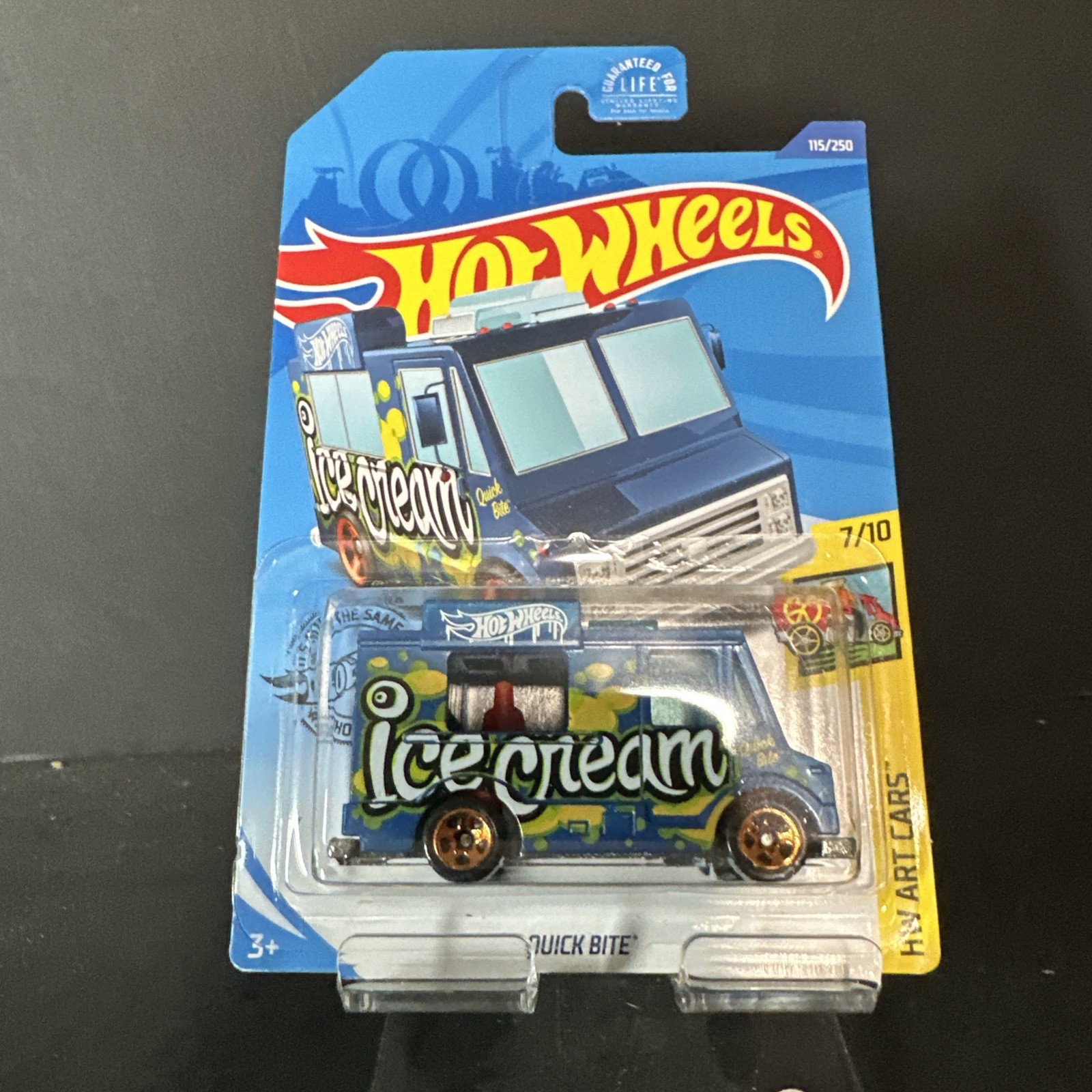2020 Hot Wheels #115 HW Art Cars 7/10 QUICK BITE Ice Cream Truck  T25