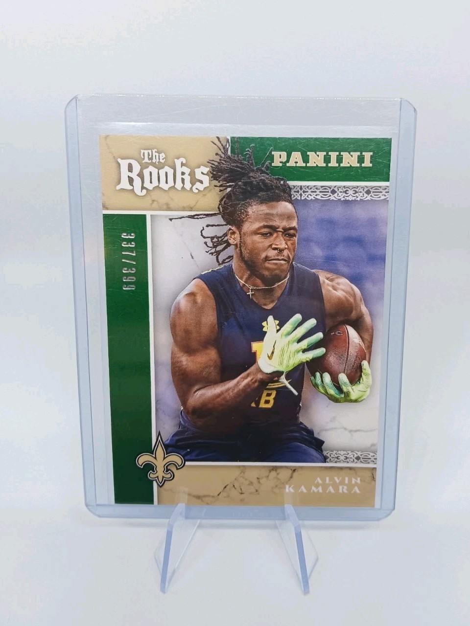Alvin Kamara Panini the Rooks #ROAK Green