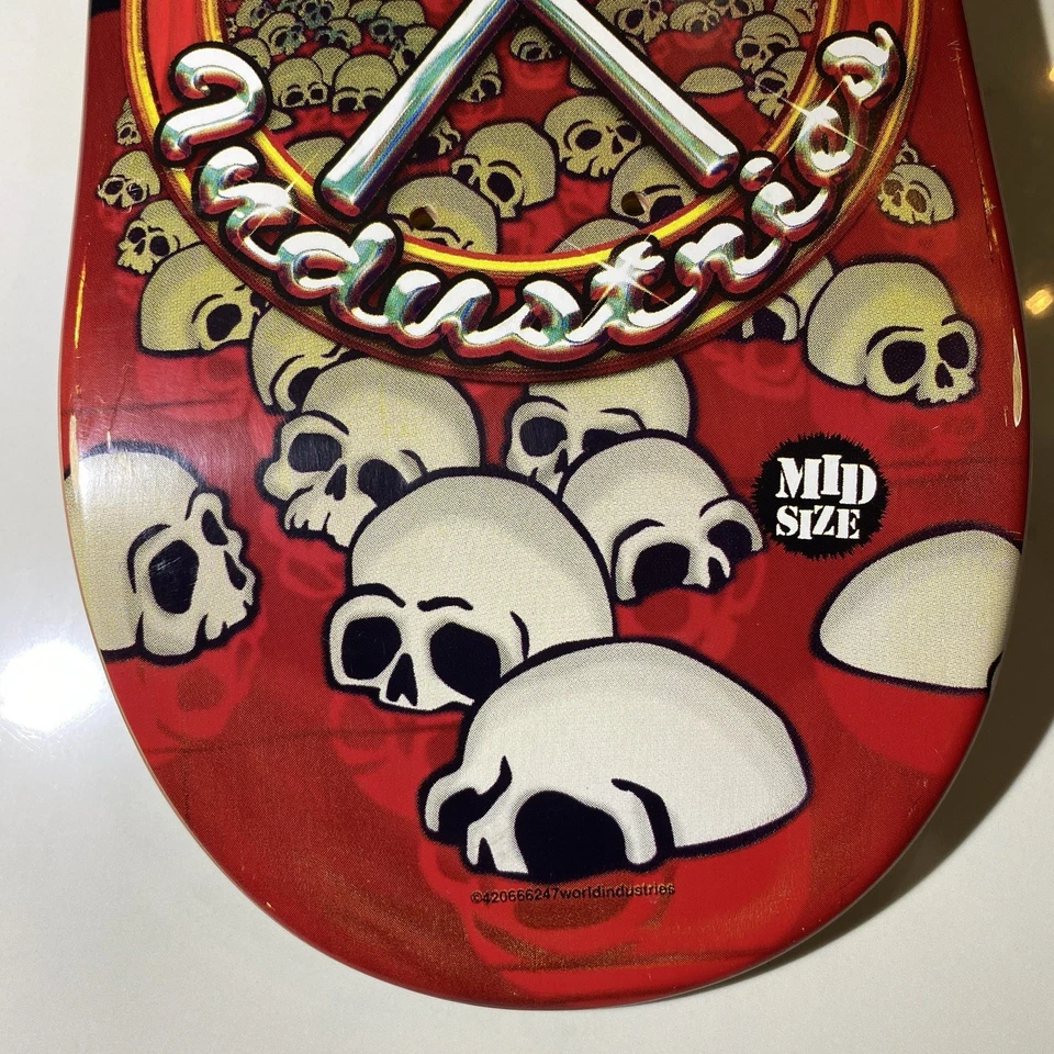 World Industries “Dead Willy V2” (2002) tamaño mediano 29” X 7,35” Foto 3 de 4