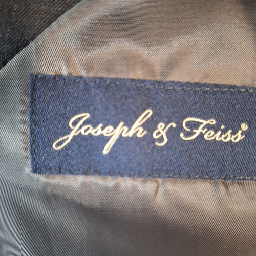 Joseph & Feiss Tuta 2 Pezzi Uomo 46S 42X28 Nero Lana Tinta Unita - Foto 6 di 15
