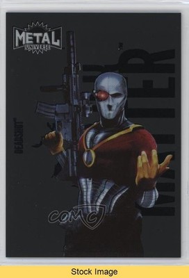 2025 Skybox Metal Universe Batman Dark Matter Deadshot #DM-20 READ i3m
