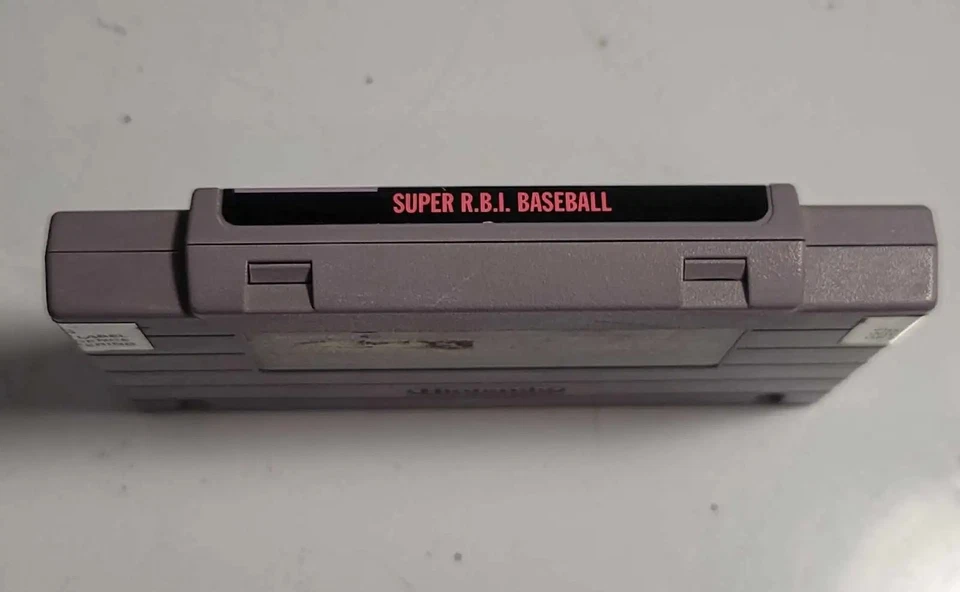 Super RBI Baseball (Super Nintendo, SNES) Untested - Image 3 of 4