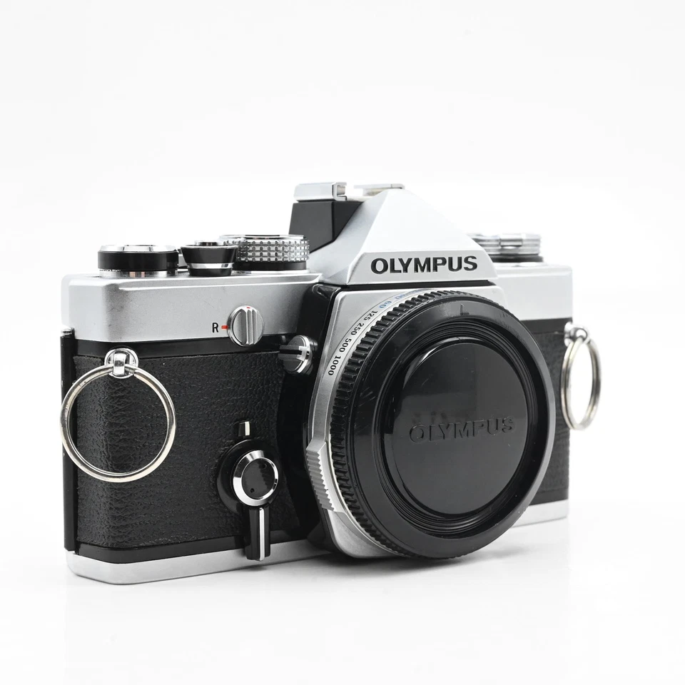 Cuerpo de cámara fotográfica Olympus OM-1 cromo SLR OM1 #899