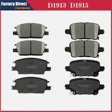 Front Rear Ceramic Brake Pads For Chevrolet Equinox Malibu Buick LaCrosse Regal