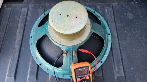 1 Vintage Altec Lansing 416A 15" 16 Ohms Speaker Valencia Flamenco VOTT #3