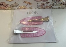 DIOR Beauty Backstage Pink Hair Clips Get Ready 2 PieceSet NEW 1 free sample