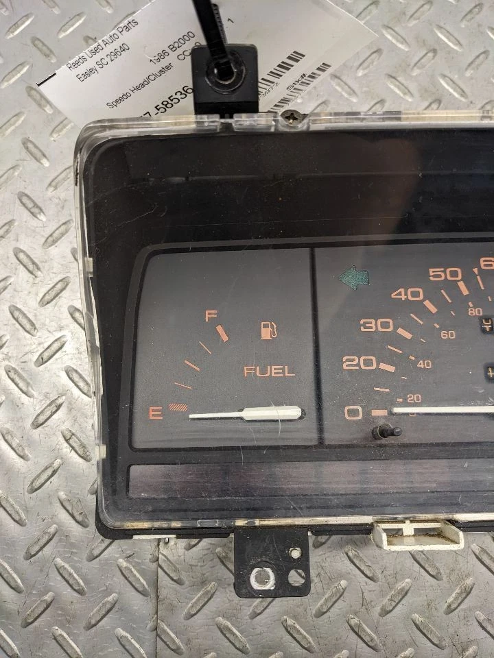 Cabezal de velocímetro solo mercado federal de EE. UU. compatible con 86-87 MAZDA B-2000 1173972 Foto 2 de 4