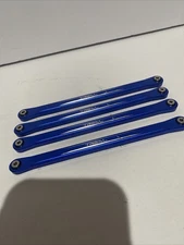 Treal Hobby Losi LMT Aluminum Lower Link Bars (4) (Blue) [TLHTLMT-22]