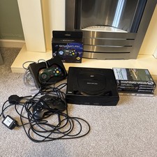 Sega Saturn Video Game Console Black Mk1 Model 1 Retro gaming console collector