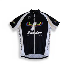 Condor Cycles London Cycling Jersey Men's Medium Giordana Made in Italy