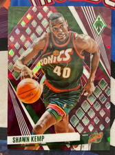 2023-24 Panini Phoenix Basketball #237 Shawn Kemp Maroon Ice Phoenix 003/275