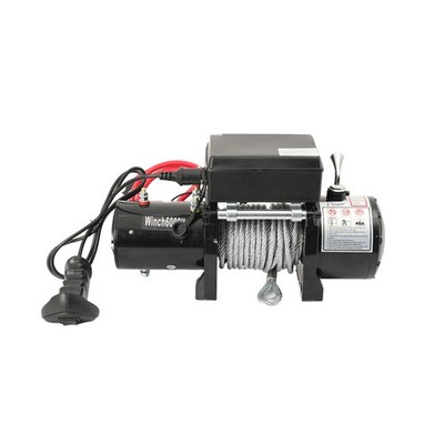 12V Elektrische Seilwinde Synthetik 6000lb OffroadwindeMotorwinde 12m Kabelgröße