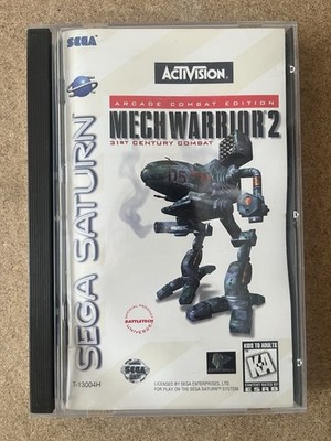 MechWarrior 2: 31st Century Combat - SEGA Saturn NTSC US Game CIB & Reg Card